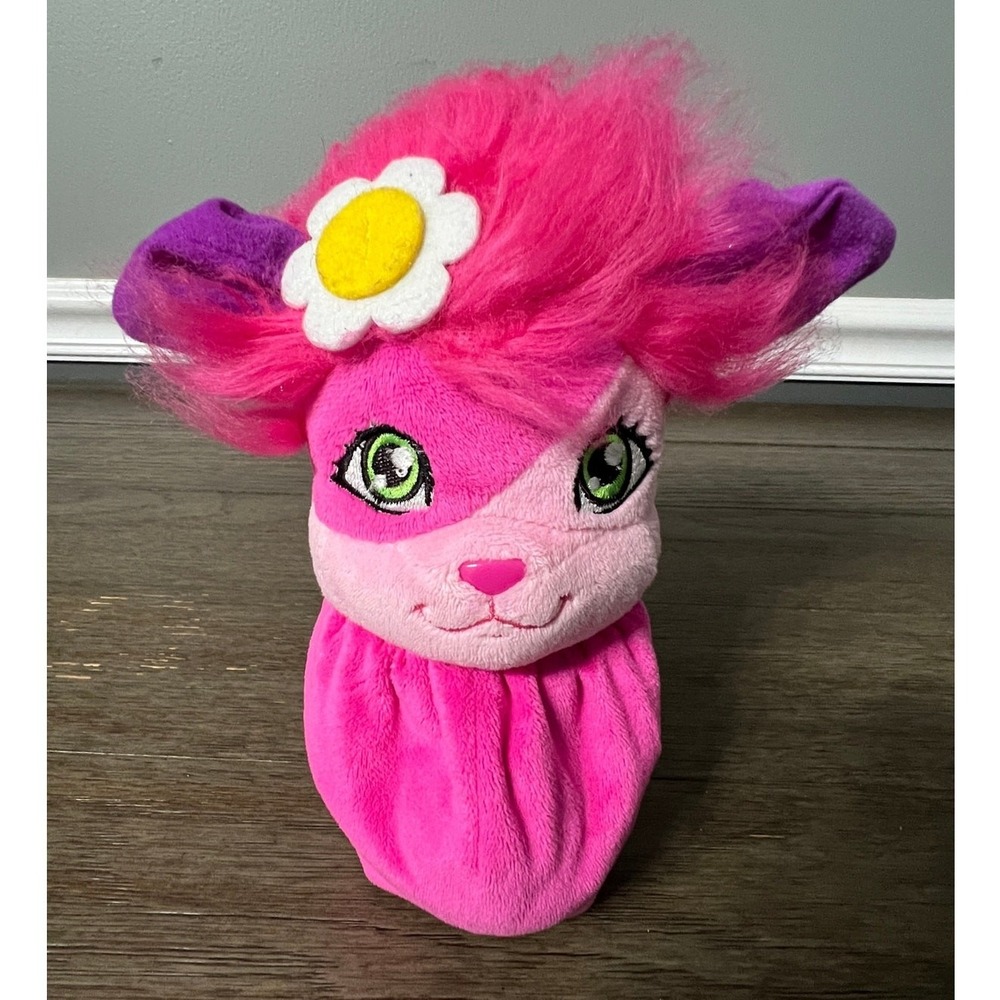 Spin Master Popples Bubbles Pink Plush Stuffed Animal Toy 2015 Retro Plush